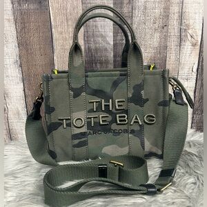 Marc Jacobs The Camo Jacquard Tote Bag Small